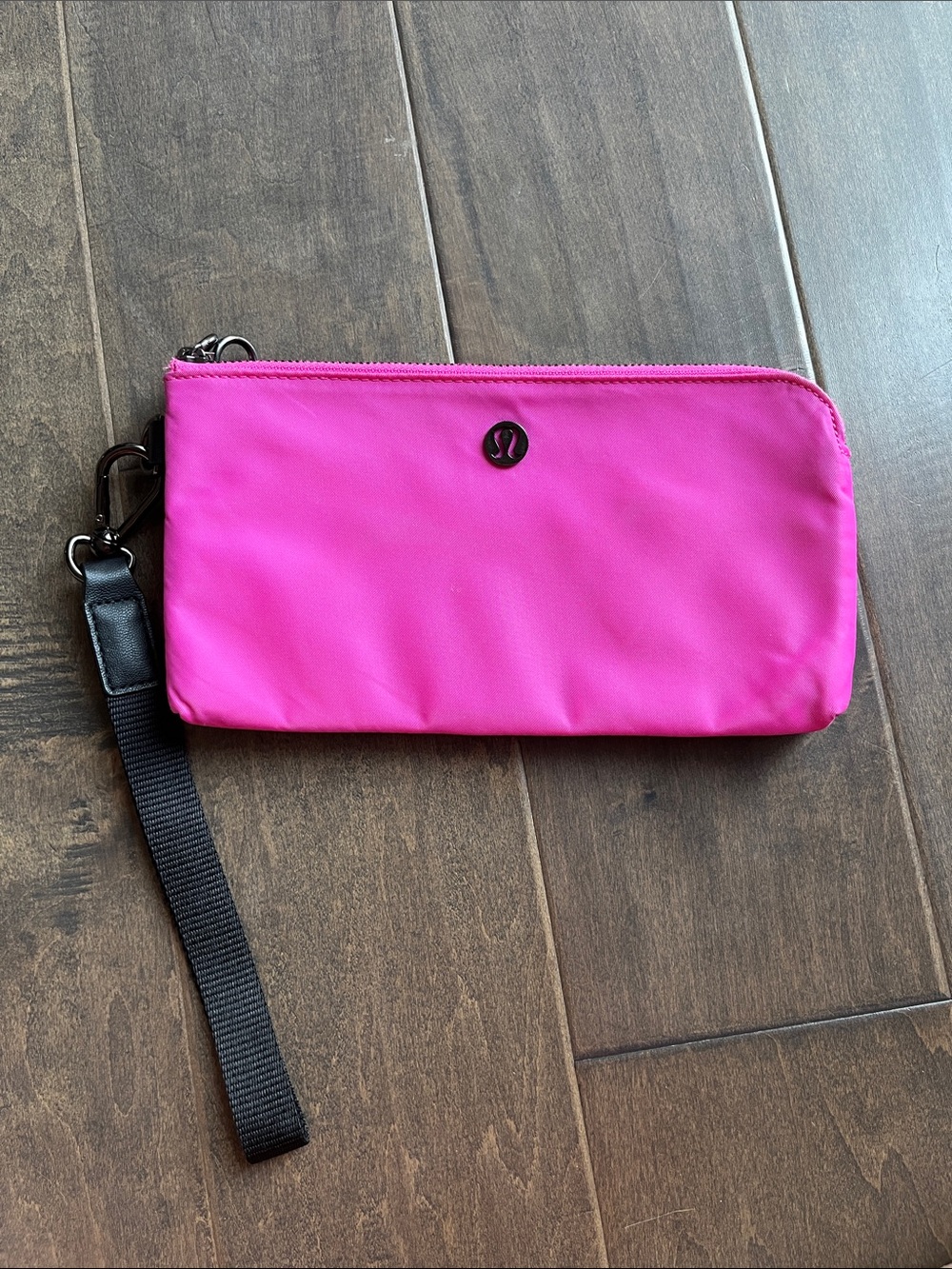 Lululemon Sonic Pink Now and Always Pouch Wristlet Clutch